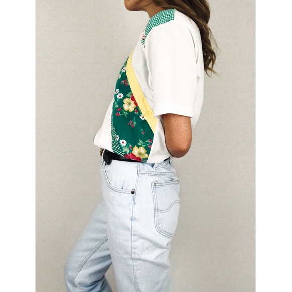 Vintage 💫 Patterned Patchwork Top - Picture 7 of 13